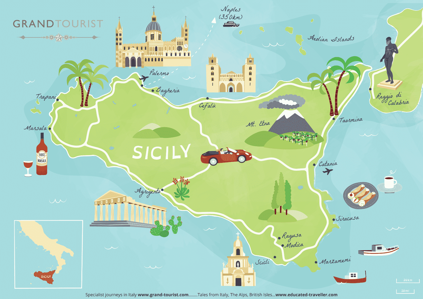 Sicily Map: Your Essential Tool for a Memorable Journey